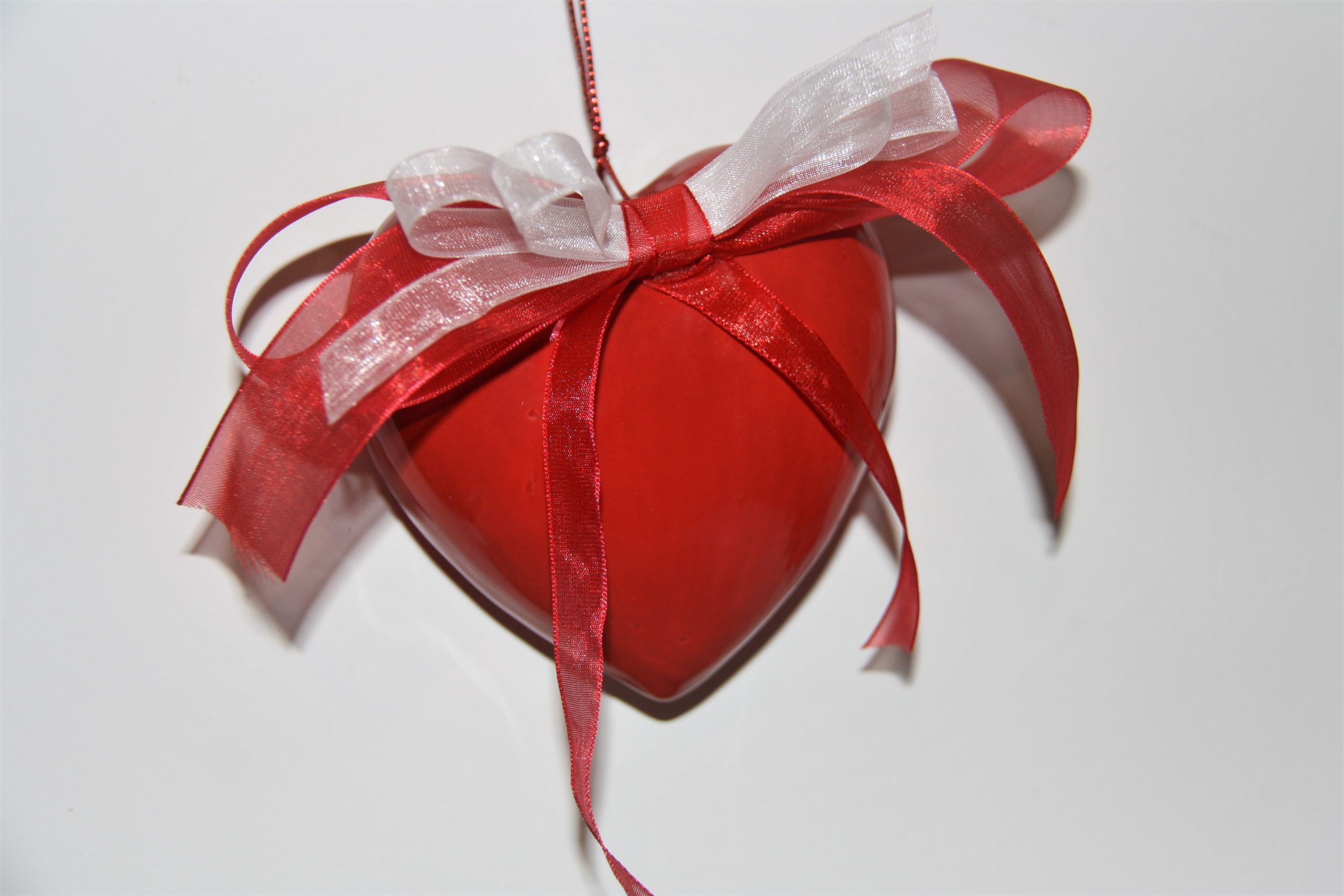 Ciondolo Finestra A Forma Di Cuore In Acrilico Trasparente - Decorazione Da Appendere Effetto Cristallo, Lunghezza 40 Cm