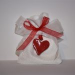 Sacchetto confetti con cuore